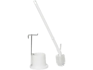 Hygiene 5051-5 toiletborstel wit inclusief houder Ø130mm - 1
