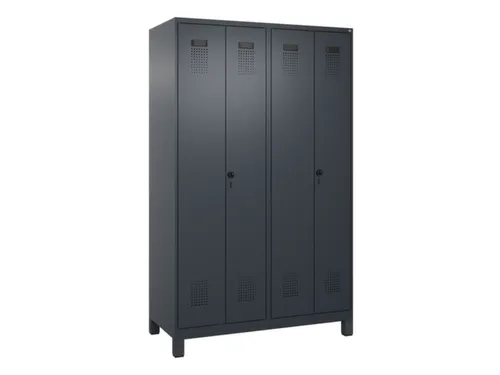 PBM-locker,HxBxD 1950x1200x500mm,4vak,vak B 300mm,draaigrendel