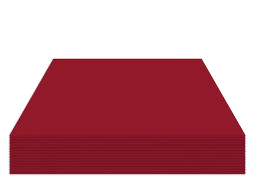 Fotokarton Kangaro 50x70cm 300gr rood pak 25 vel