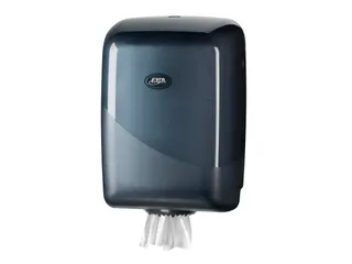 Poetsroldispenser 431154 Euro Pearl Zwart midi dispenser - 1