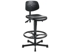 Werkplaatsstoel Zit H 570-820mm Voetkruis Rechthoekige Staalbuis