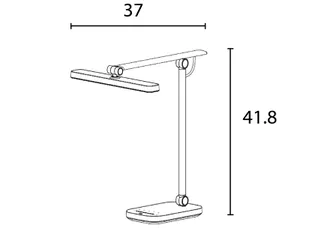 Bureaulamp Unilux Pureline led wit - 7