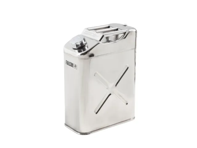 veiligheidsjerrycan,v. brandbare/agressieve stoffen,RVS,20l