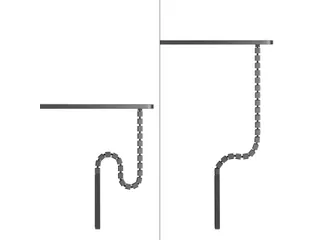 Kabelslang Neomounts schroefbevestiging magnetisch universeel zwart - 5