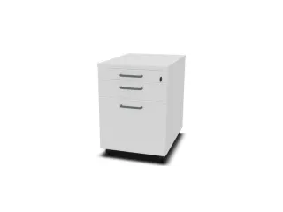 mobiel ladeblok,HxBxD 600x430x600mm,1lade(n),1hangmappenframes,Bl-wit - 2