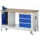 Werkbank Hxbxd 880x1500x700mm Beukenhouten Werkblad 3laden Kast