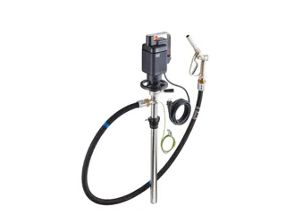 Vatpomp Set Oplosmiddelen Niro Dompeldiepte 1000mm Restlediging Slang - 6