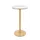 statafel,HxØ 1100x600mm,rond,schotelvoet natuur,blad wit