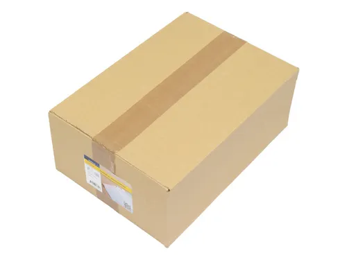 Envelop Raadhuis 229x324 C4 Bordrug Wit Kraft 120gr strip 100st.