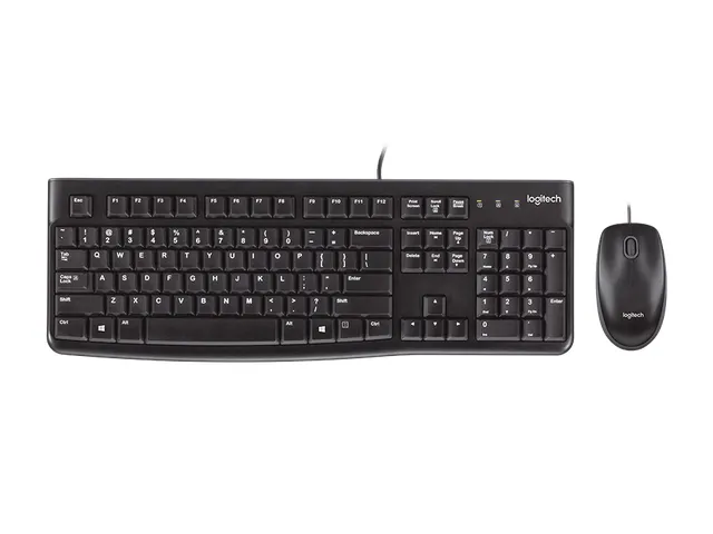 Logitech Mk120 Spaans toetsenbord QWERTY en muis