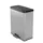Pedaalemmer Decobin 65 Liter Zilver Zwart