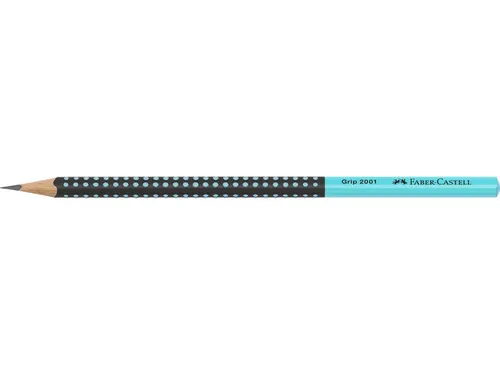 Grafietpotlood Grip 2001 two-tone zwart/turquoise