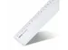 Liniaal Aristo 40cm glashelder plexiglas