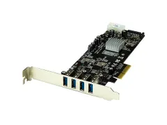 4 Poorts PCI Express (PCIe) SuperSpeed USB 3.0 Adapterkaart UASP SATA