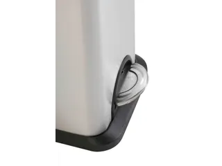 Rechthoekige Pedaalemmer 15 Liter Mat Rvs - 3