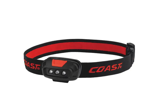 Coast - FL14 - Hoofdlamp 37 Lumen Rood