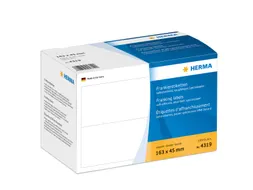 HERMA 4319 Frankeeretiketten dubbel 163x45mm 1000 stuks