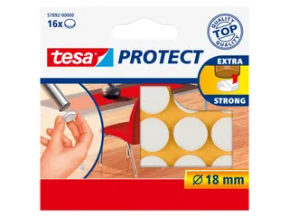 Beschermvilt Tesa antikras 57892 18mm rond wit - 1
