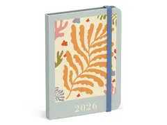 Agenda 2026 Lannoo 110x150 Papier Découpé 7d/2p blauw