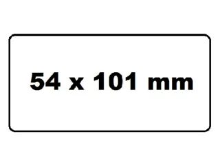 Labeletiket Quantore 99014 54x101mm adres wit - 3