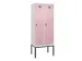 locker voor scheiding van kleding,HxBxD 2120x800x500mm,2vak