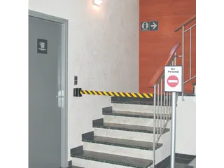 afzetsysteem voor wandmontage,m. 1riem(en),LxB 5m x50mm - 2