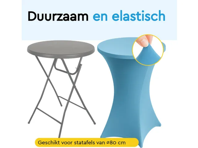 BRASQ Statafelrok Lichtblauw 80cm