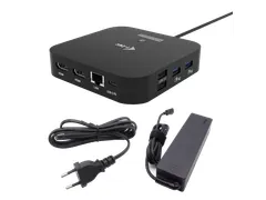 USB-C Dual HDMI Docking Station with Power Delivery 100 W + Universal