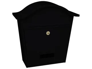 Wandbrievenbus Tatifan Zwart Staal - 1