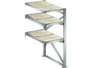 uittrekstelling voor zware lasten,HxBxD 2000x890x1260mm,vaklast 800kg - 2