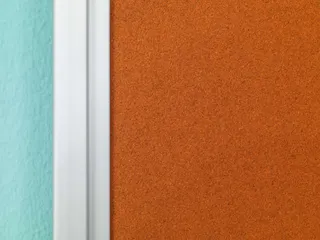 Prikbord Bulletin Oranje 60x90cm Softline Profiel 16mm - 5