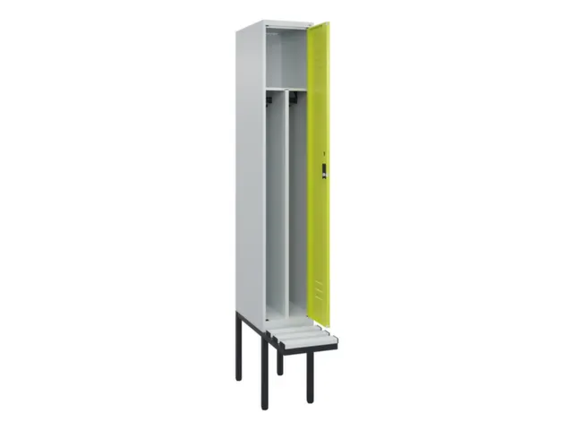 locker voor scheiding van kleding,HxBxD 2120x300x815mm,1vak