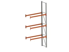 palletstelling,aanbouwveld,HxBxD 4400x1825x800mm,2xtraversen