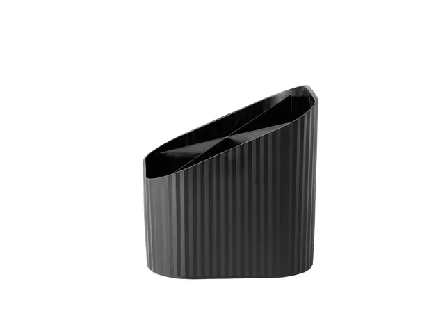 Porte-stylo HAN Re-X-LOOP 4 compartiments, noir 100% matière recyclé