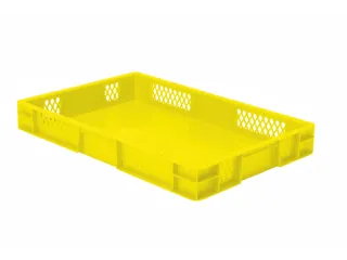 Euronorm-Stapelbak 14.5l H X L X B 75x600x400mm Geel - 1