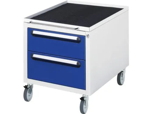 verrijdbaar ladeblok,v. werkbank,HxBxD 540x480x600mm,2lade(n)