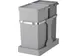 Deco Inbouwafvalemmer 15+20 Liter Eko