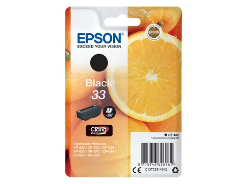 Inktcartridge Epson 33 T3331 Zwart C13T33314012