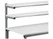 Tablette ESD pour table de base de 1800mm de longueur gris clair