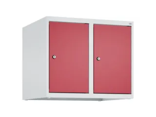 opzetkast,v. locker,2vak.,vak B 300mm,HxBxD 500x600x500mm,vleugeldeur - 1