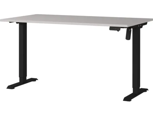Elektrisch ihv bureau,HxBxD 710-1190x1400x800mm,blad decor kasjmier