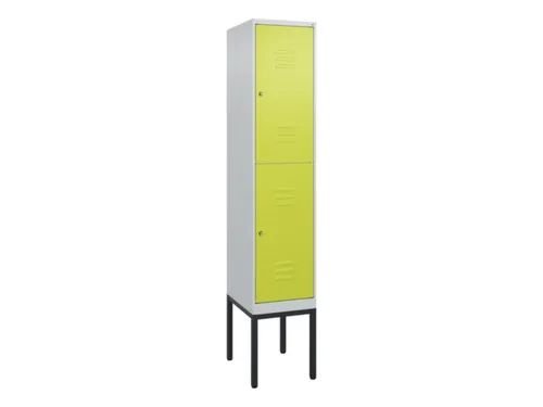 dubbeldekse locker,HxBxD 2120x400x500mm,1x2vak.,vak B 400mm