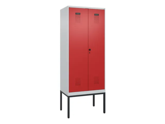 locker voor scheiding van kleding,HxBxD 2120x800x500mm,2vak