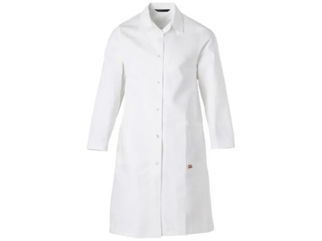 Havep 6085 stofjas wit 100% katoen maat S