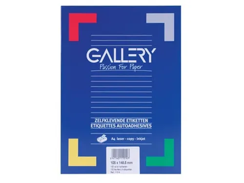 Gallery Witte Etiketten 105x148.5 mm