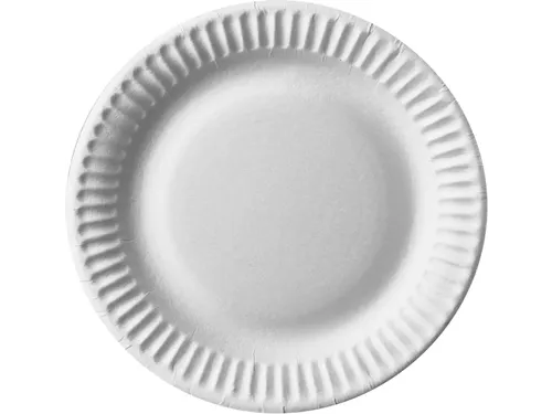 Papstar Pure Bord rond 15cm FSC karton Wit 100 stuks