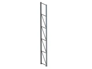 standaard,v. palletstelling,type 1 (85/20),HxD 5500x800mm - 1