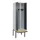 locker met bank,voor scheiding van kleding,HxBxD 2120x600x815mm,2vak