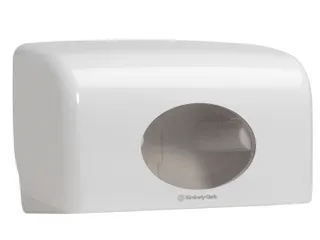 Toiletpapierdispenser Kimberly Clark Aquarius duo wit 6992 - 3