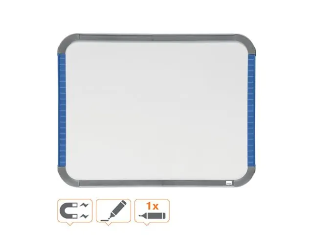 Mini Whiteboard Nobo Q-home Slim Line 22x28cm Wit